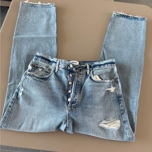 Agolde 90s Mid Rise Loose Fit in Isolate